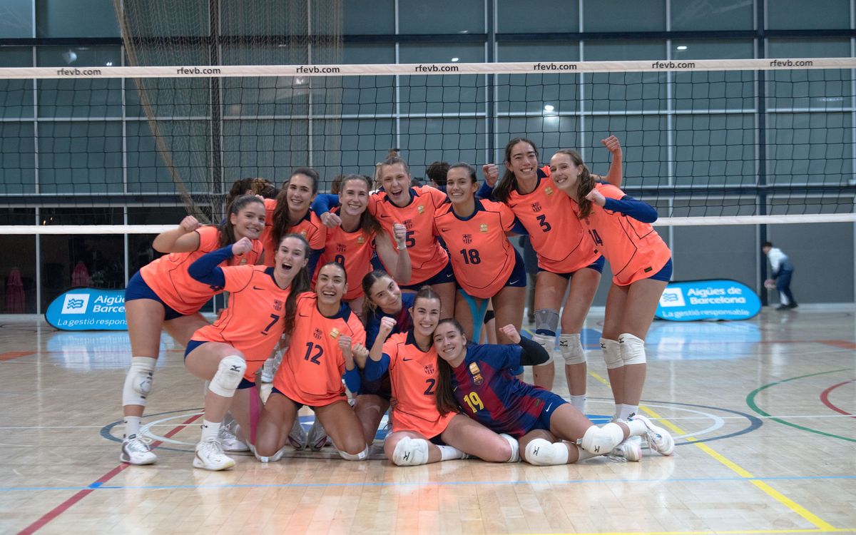 CVB Barça firmó una victoria muy completa en Sant Just