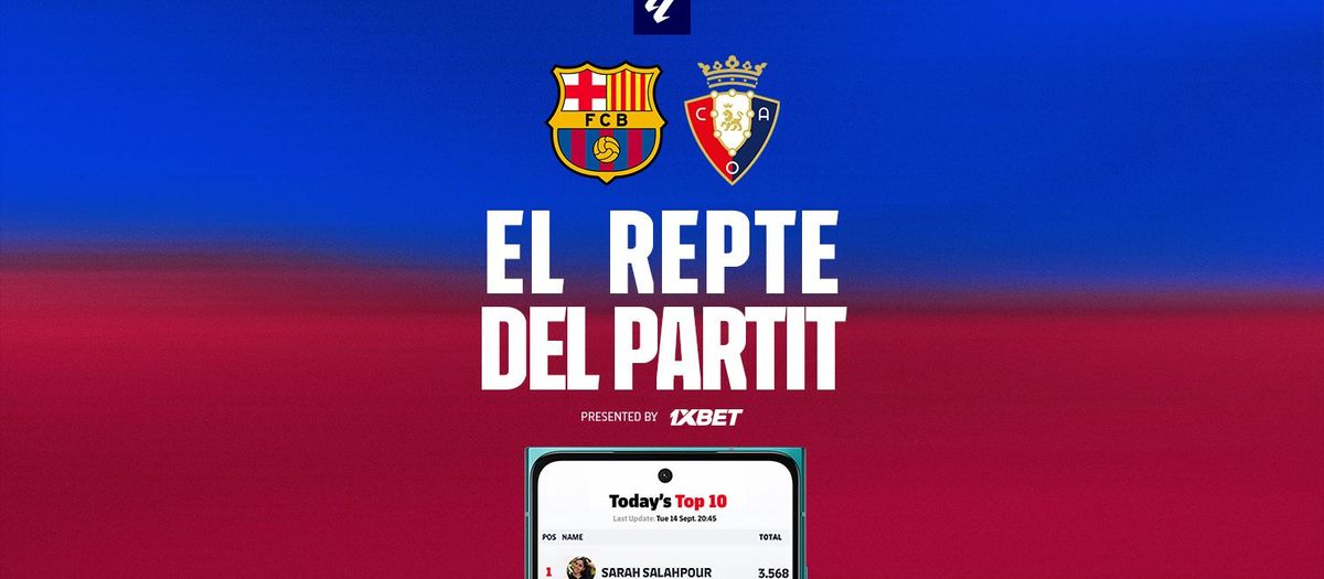 Ja actiu 'El Repte del Partit'!