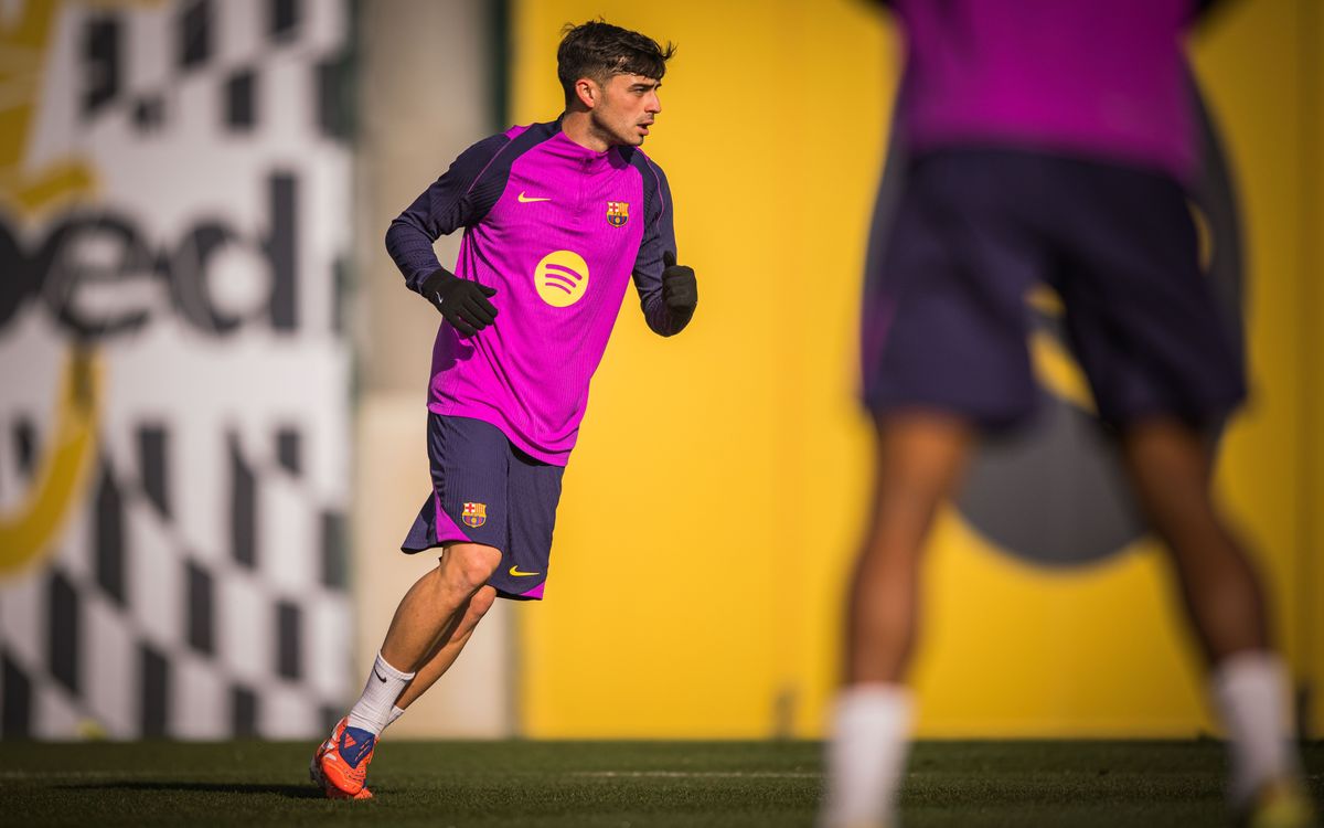 Última sesión antes de recibir al Osasuna