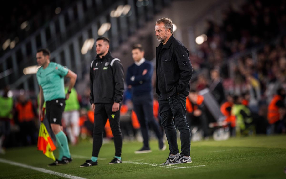 Hansi Flick: “Nos hemos recuperado y estamos jugando muy bien”