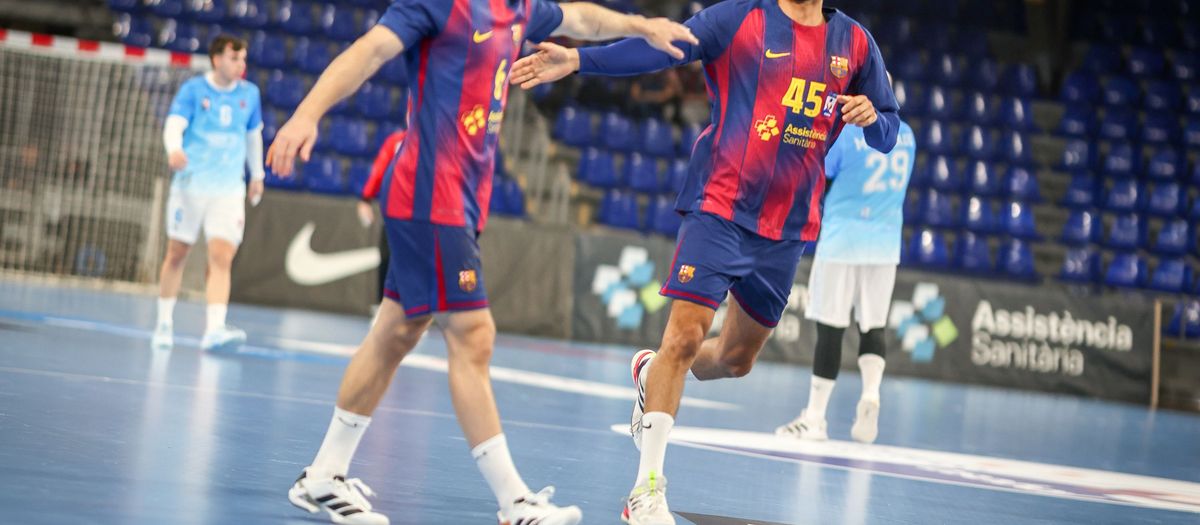 Barça 40–20 Sanicentro Guadalajara: Tempo maintained