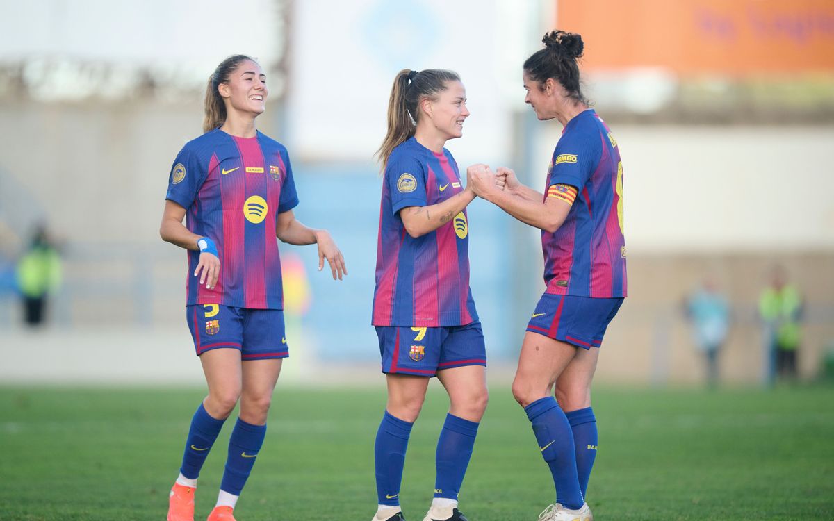 Badalona Women - Barça Femení: Victoria para cerrar el año en la Liga (1-5)