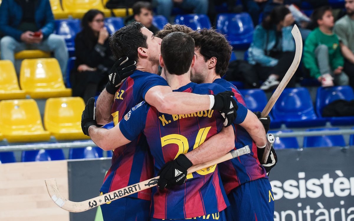 Barça 7-0 Cerdanyola CH: 10th win to end 2025