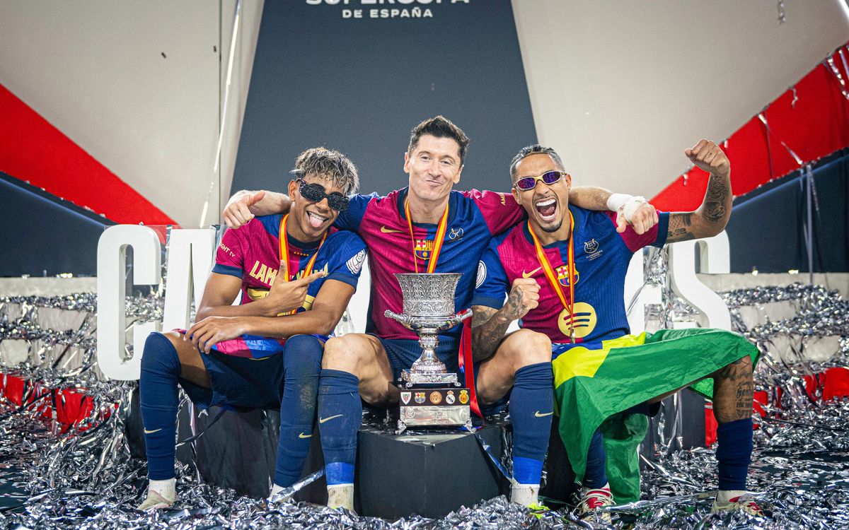 El 2025 del Barça, en 25 fotos