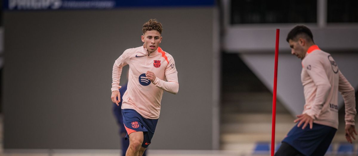 Last session before Copa del Rey debut