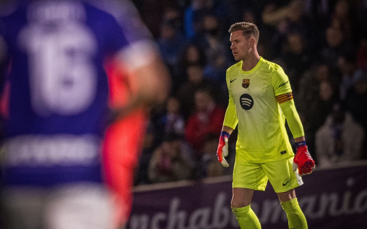 Ter Stegen vuelve 212 días después y con portería a cero