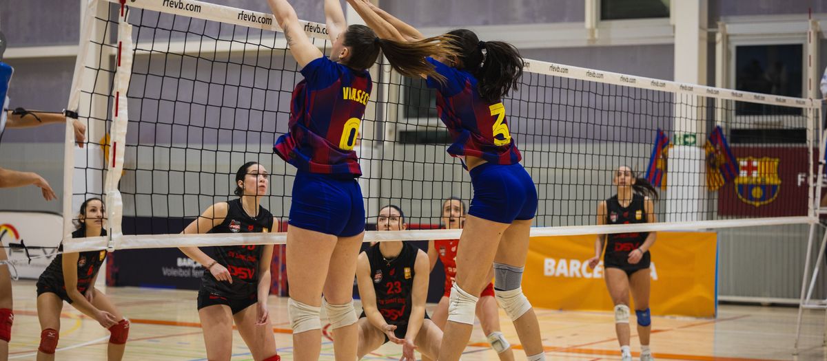 CVB Barça se clasifica para la Copa Princesa en la última jornada de la primera vuelta