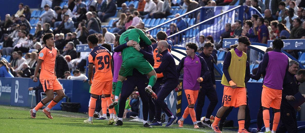 Atlètic Balears 4-4 Barça Atlètic: Valiant draw to end year