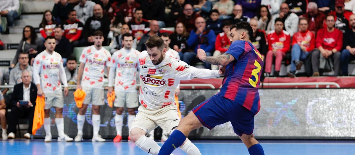 ElPozo Murcia 2-2 Barça: Draw to round off 2025