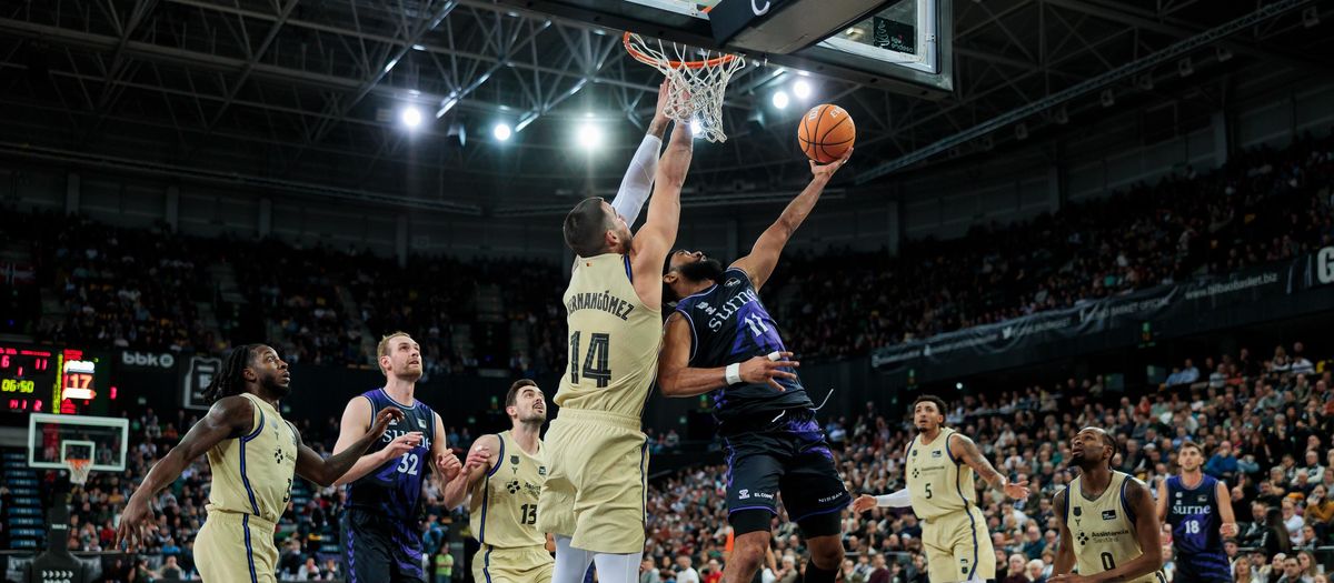 Surne Bilbao Basket 66-71 Barça:  Victory in the Bilbao Arena