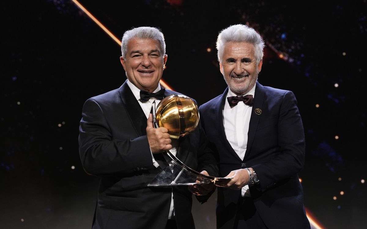 El Barça triomfa en els Globe Soccer Awards