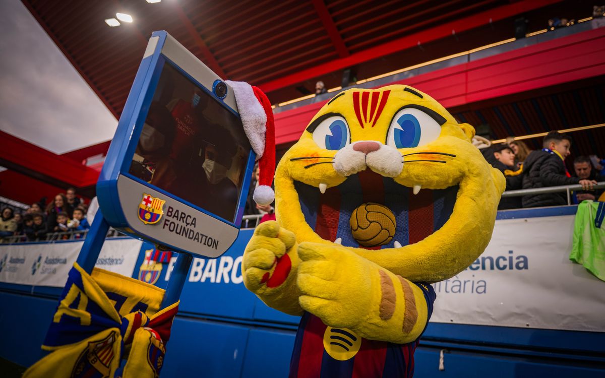 Entrenamiento de las Pulseras Blaugranas