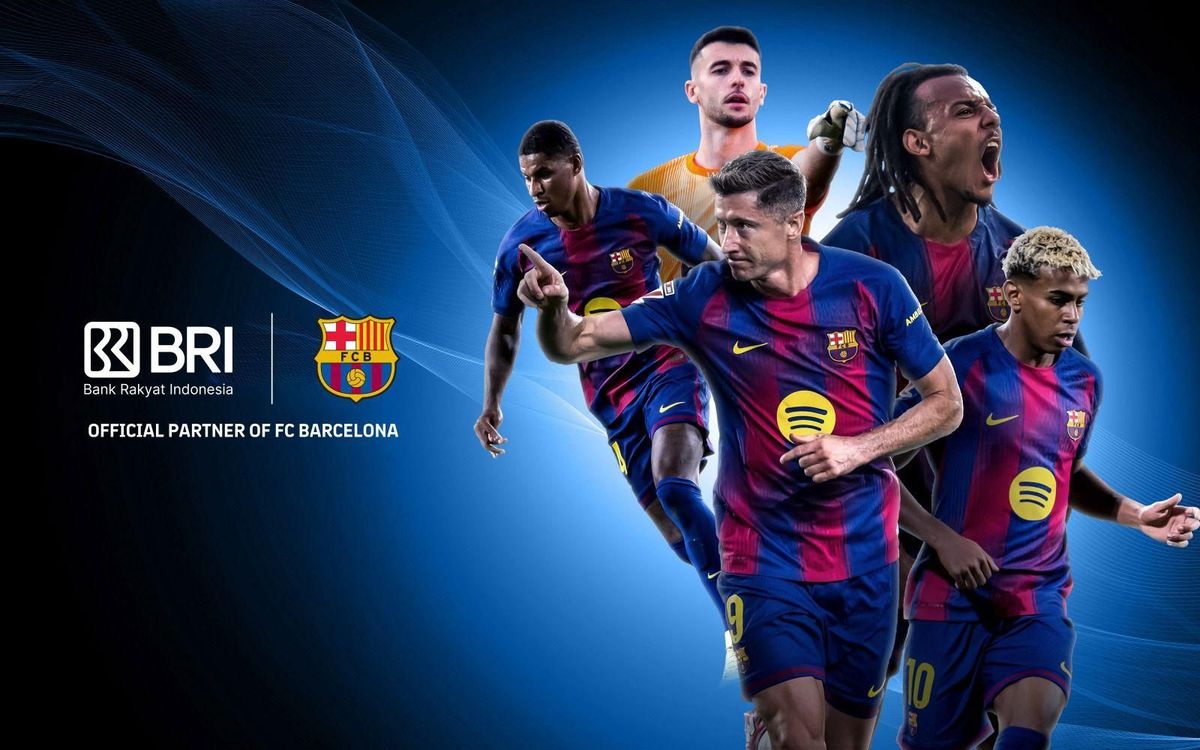 El banco BRI, nuevo Partner Oficial del FC Barcelona en Indonesia