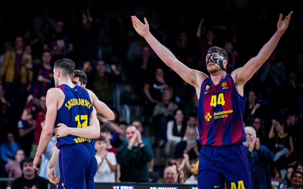 Barça – AS Mònaco: El 2025 s'acaba amb un gran partit al Palau Blaugrana