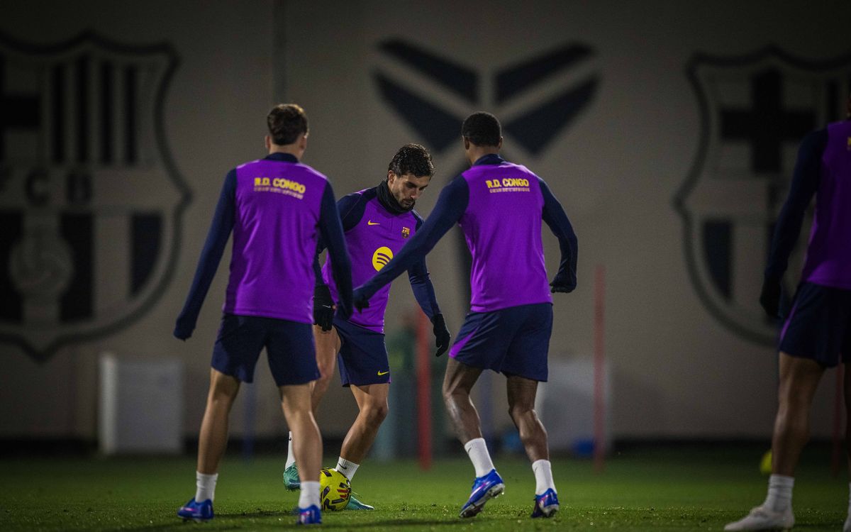 Empiezan el 2026 entrenando