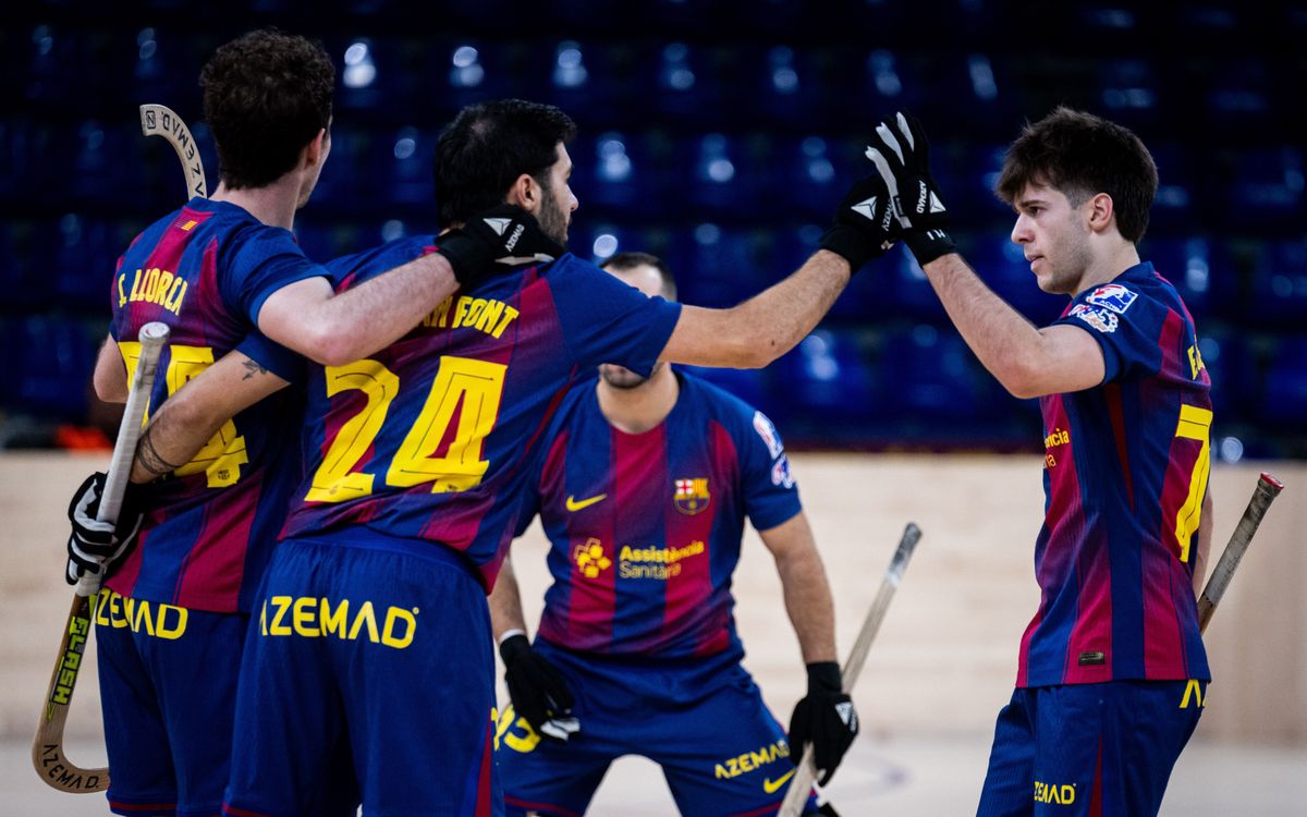 Adiss Hockey Rivas - Barça: El primer triomf del 2026 (2-5)
