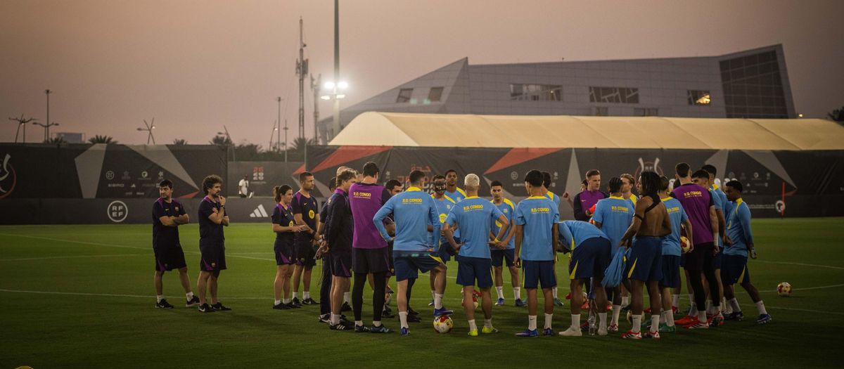 Entrenamiento en las instalaciones del King Abdullah Sports City