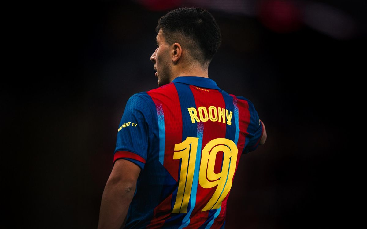 Roony Bardghji, new number 19