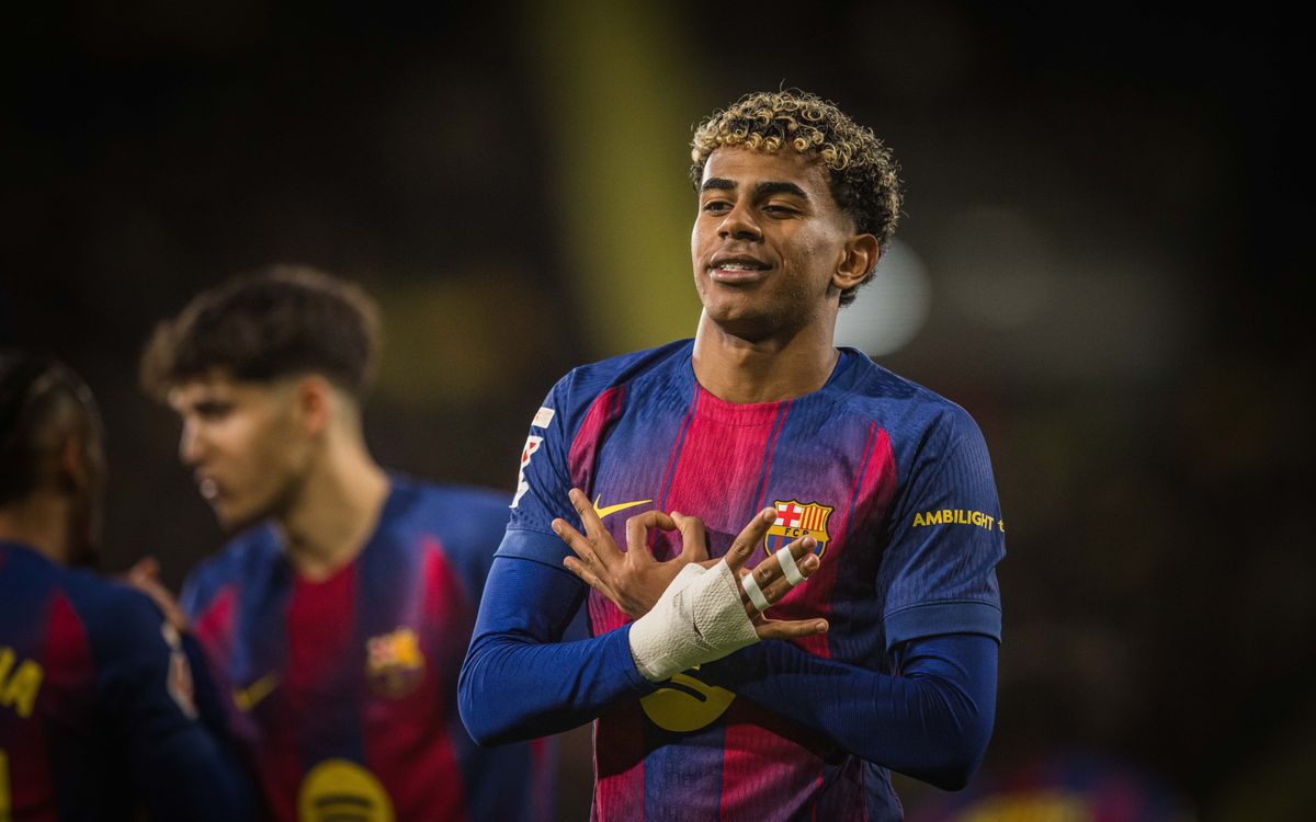 Lamine Yamal, millor jugador de la Lliga del mes de desembre