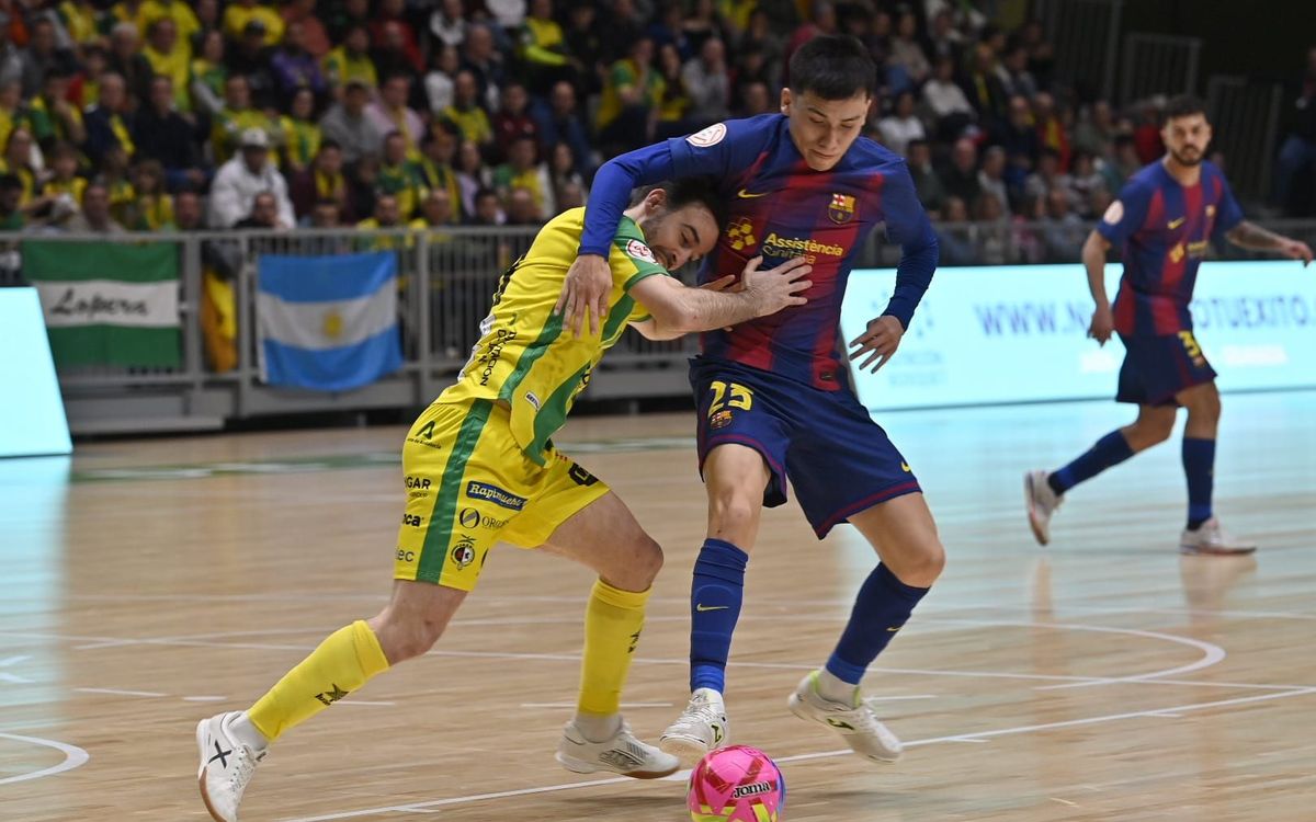 Jaén-FC Barcelona: Empat de mèrit abans de l'aturada (3-3)