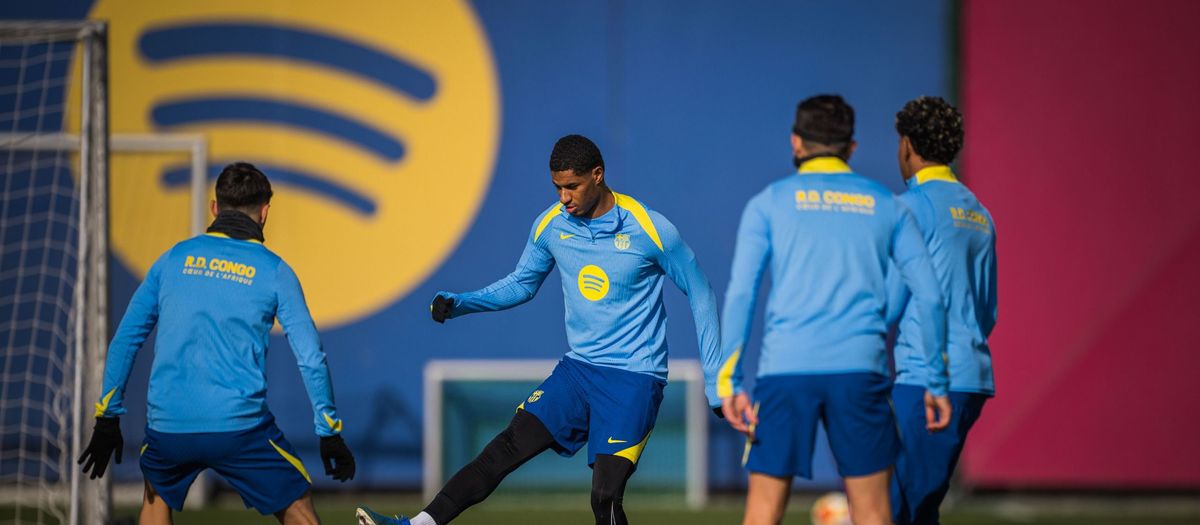 First session after Super Cup win