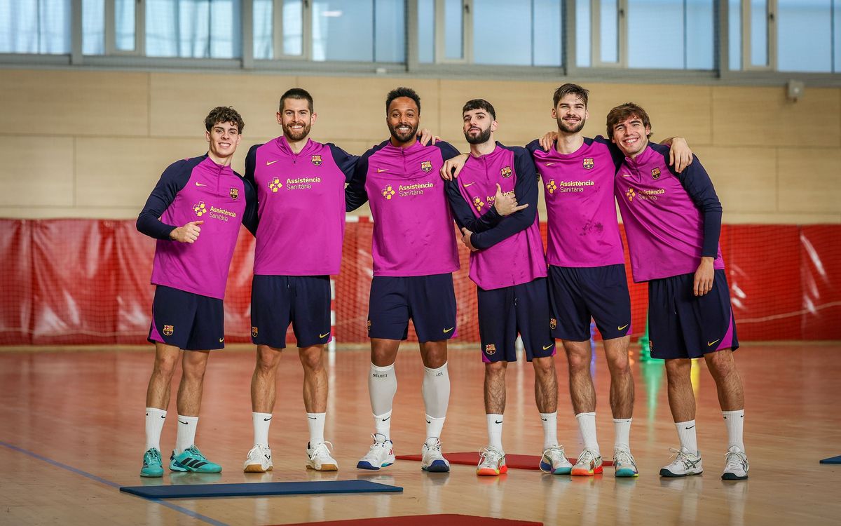 El Barça vuelve a los entrenamientos en familia