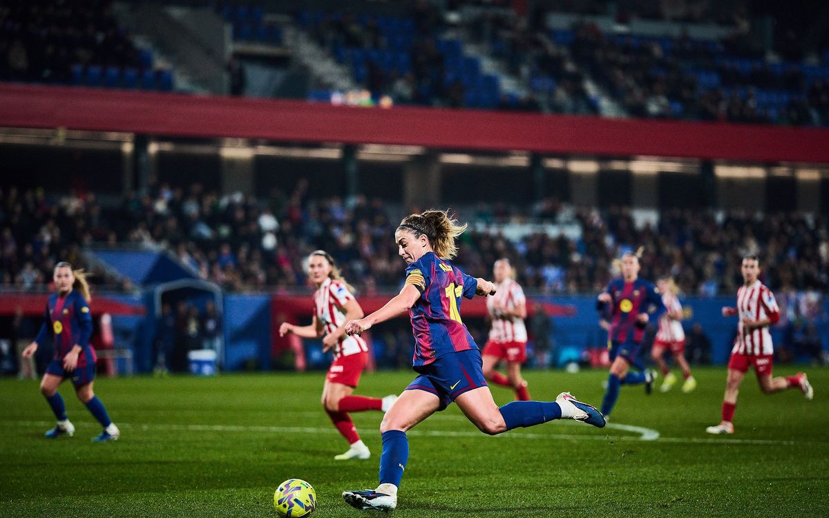 El Barça Femení arriba als 600 gols a l’Estadi Johan Cruyff
