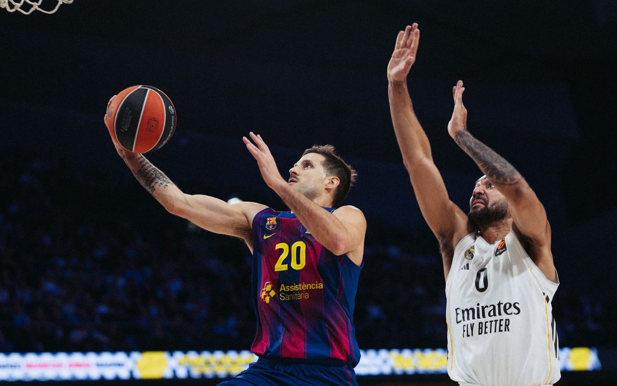Real Madrid - Barça: Derrota en el Clàssic d'Eurolliga (80-61)