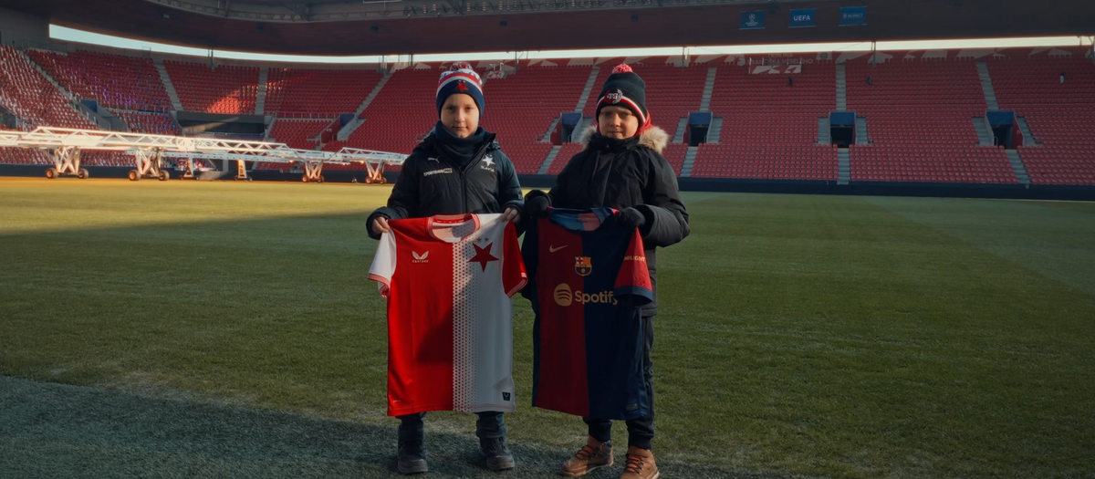 El Barça y el Slavia se unen contra el cáncer infantil