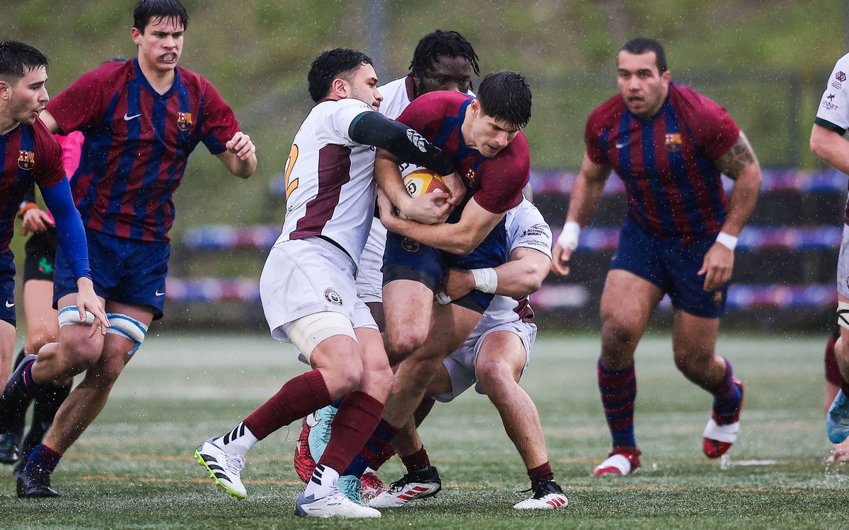 El temps afegit deixa al Barça Rugbi sense la victòria