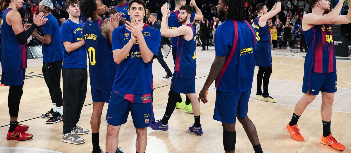 El febrer al Palau Blaugrana del Barça de bàsquet