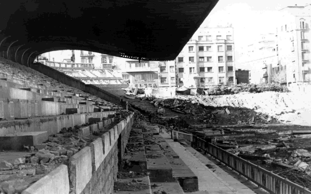 60 anys de l’enderroc de l’Estadi de Les Corts