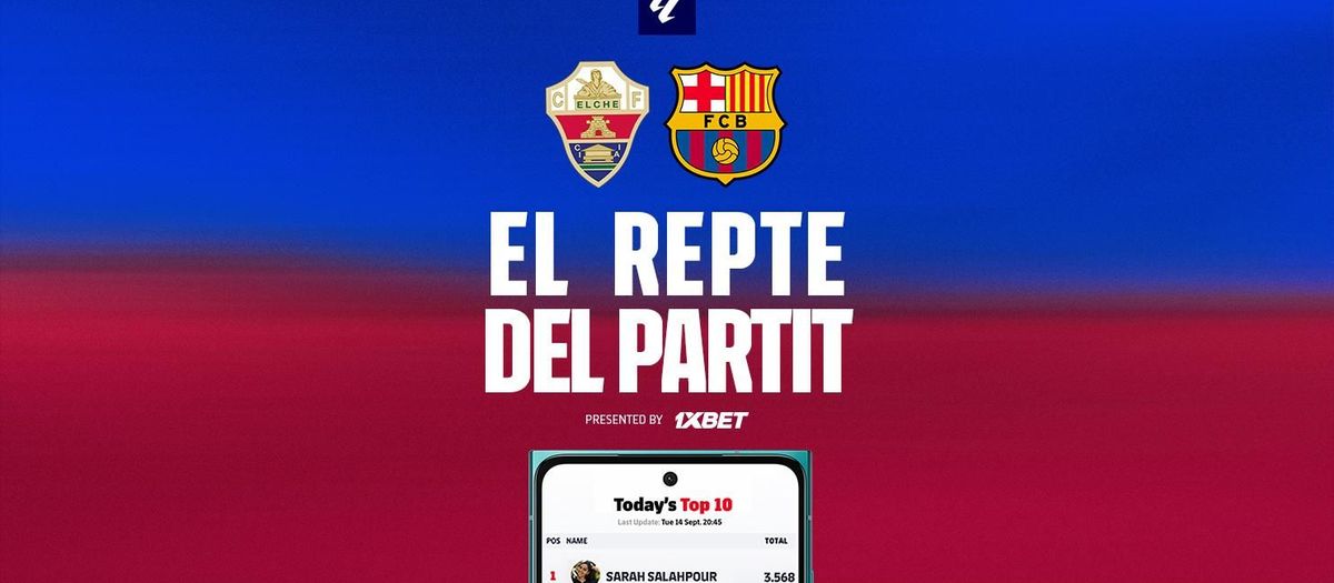 Ja actiu 'El Repte del Partit'!