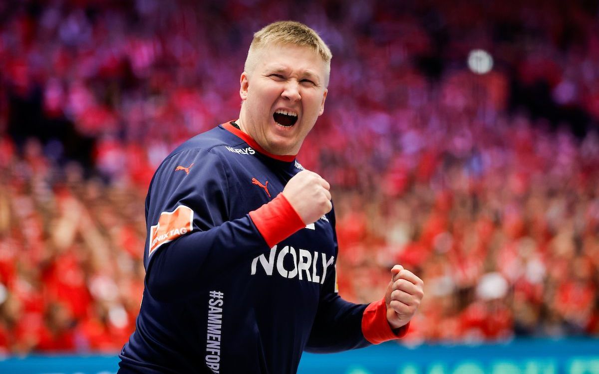 Emil Nielsen, campió d’Europa amb Dinamarca