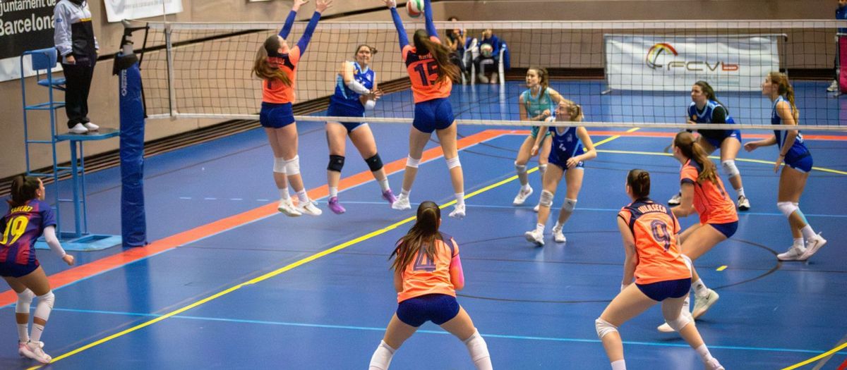 CVB Barça sumó una victoria de mucho valor en la pista de CV Vall d’Hebron