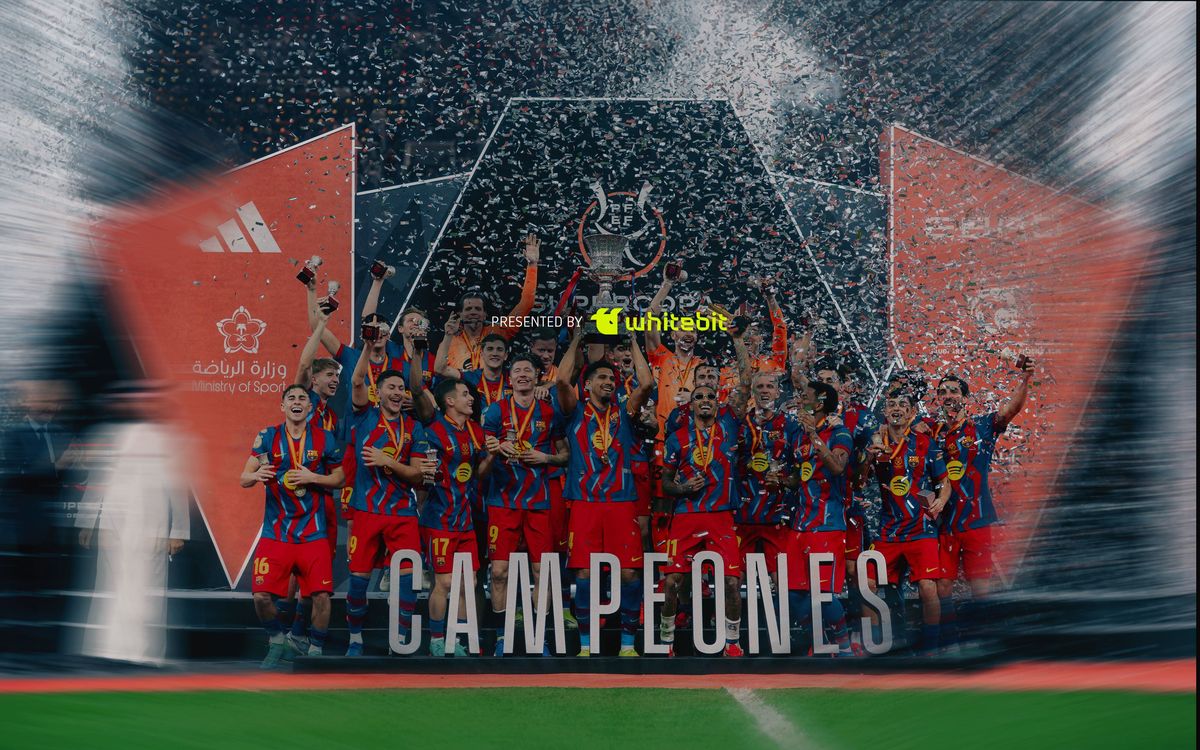 Spanish Super Cup win best moment of the month in January