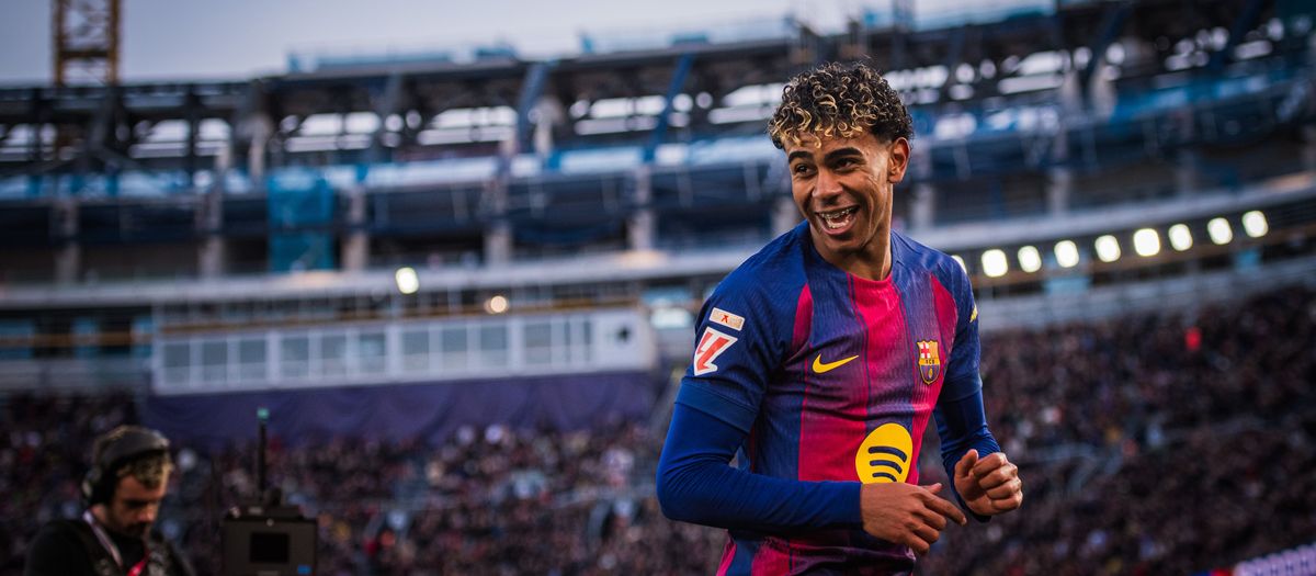 Lamine Yamal, màxim golejador històric de les cinc grans Lligues abans dels 19 anys