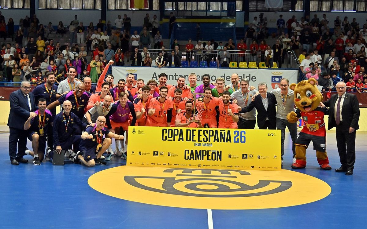 Recoletas Atlético Valladolid - Barça: ¡Campeones de la Copa de España!