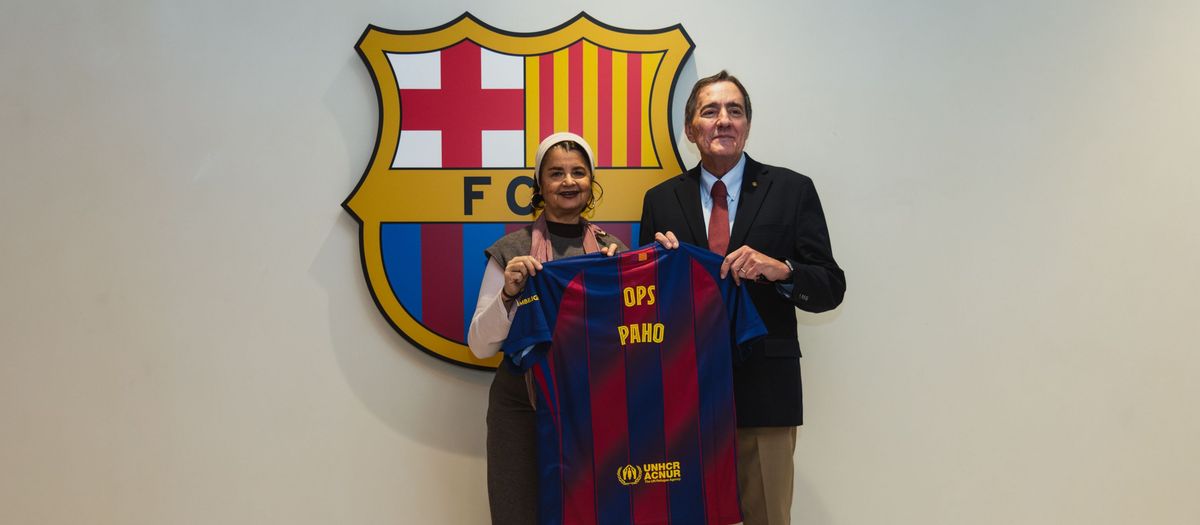 La Fundación Barça y la Organización Panamericana de Salud presentan un proyecto pionero de transporte de medicamentos con drones