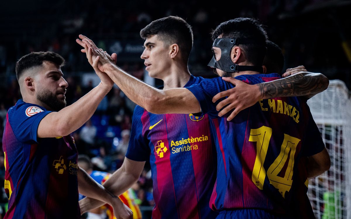 Barça - Alzira: Líders! (7-2)