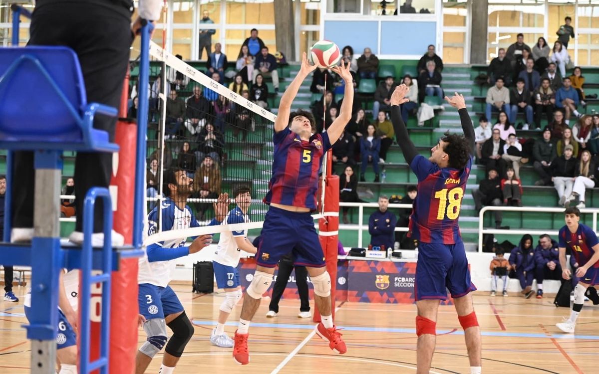 El Barça Voleibol no encuentra el camino de la victoria