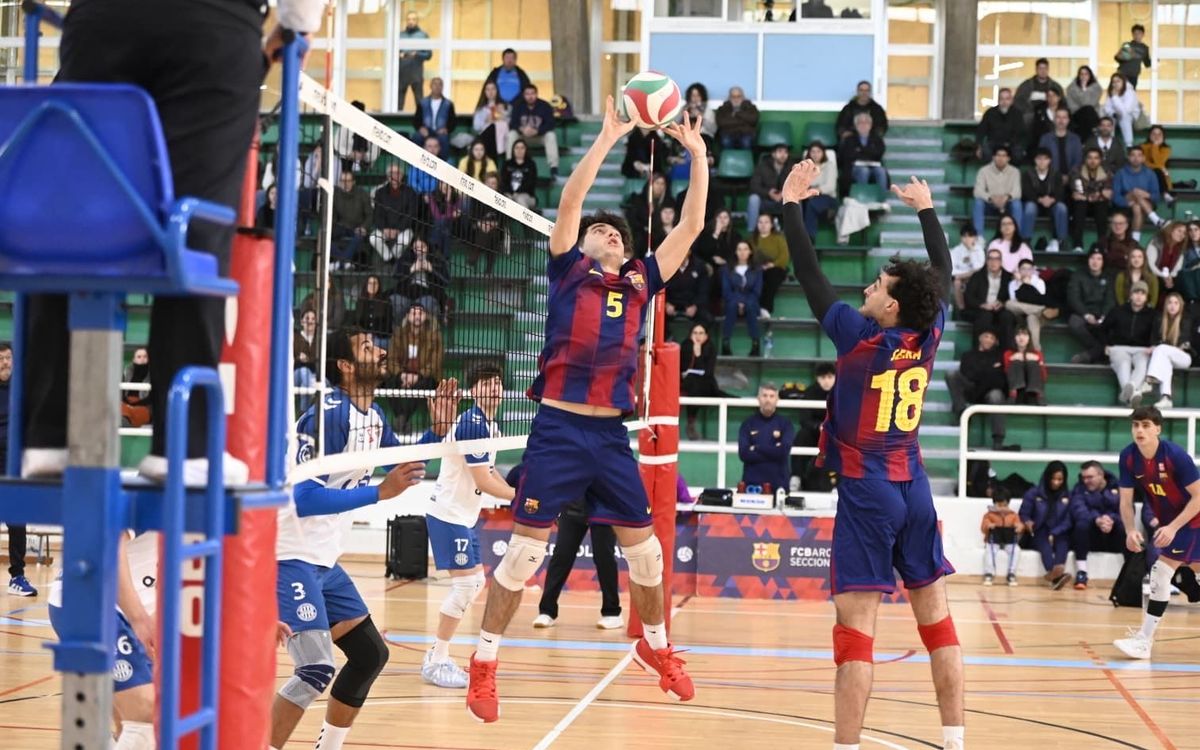 El Barça Voleibol no troba el camí de la victòria