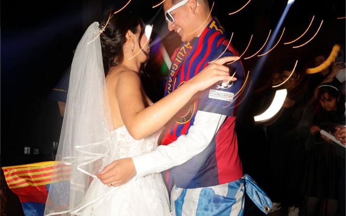 Married in blaugrana in Mexico