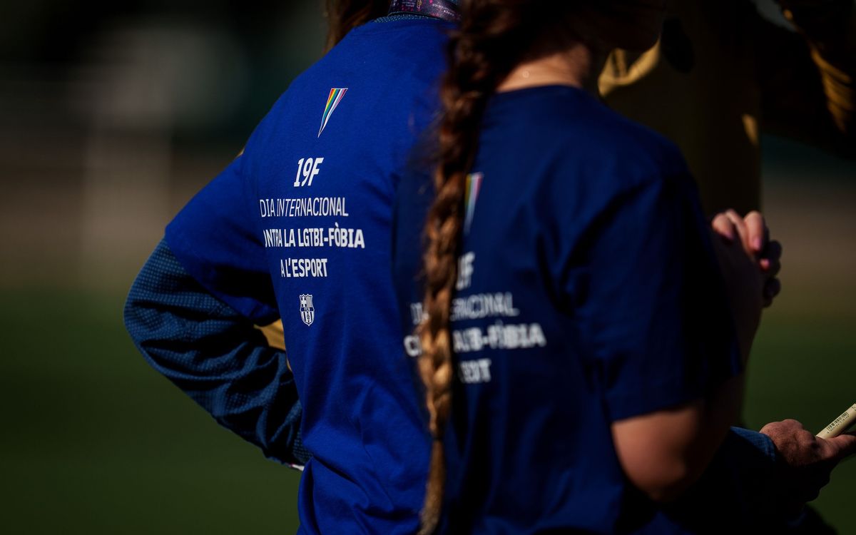 Segundo encuentro deportivo contra la LGTBI-fobia en el deporte en el FC Barcelona