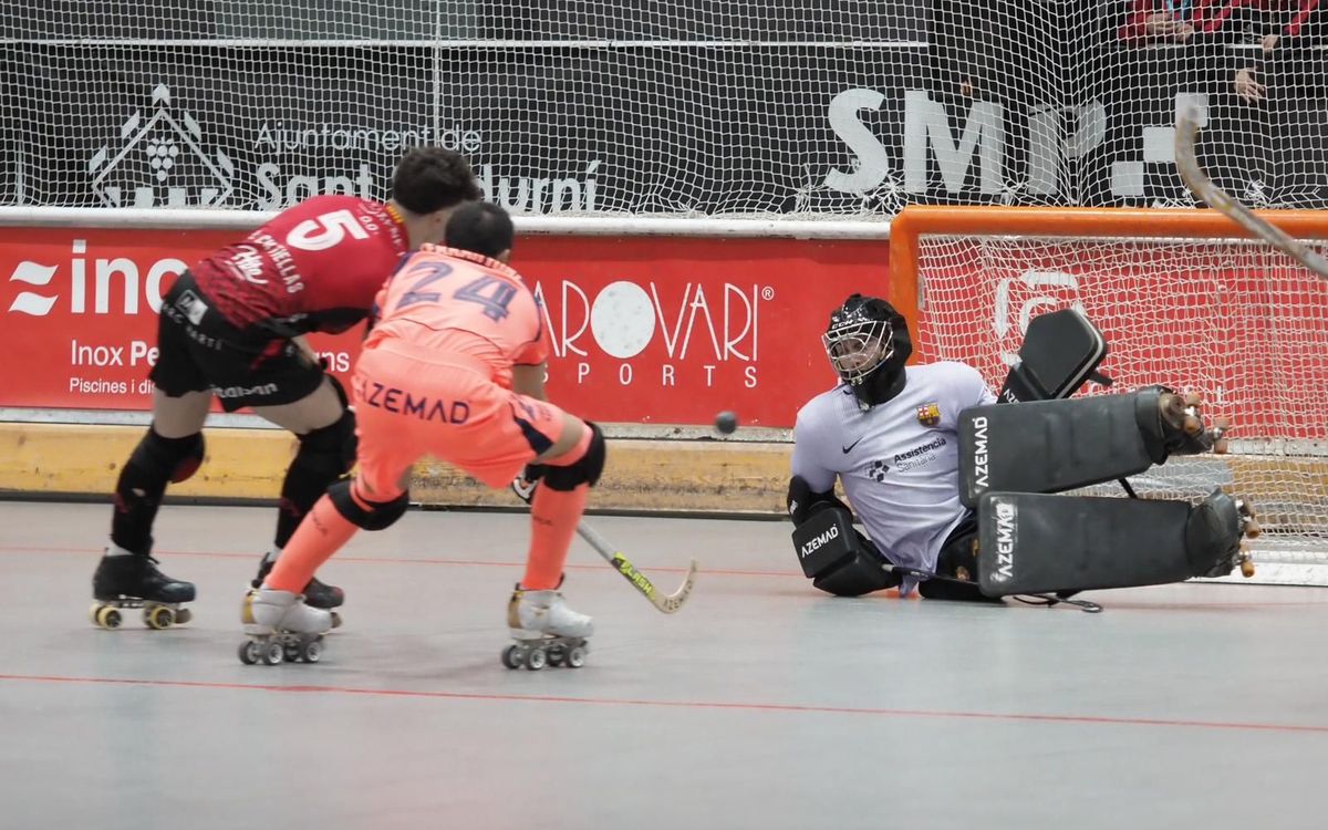 Noia Freixenet - Barça: Derrota a l'Ateneu de Sant Sadurní (4-2)