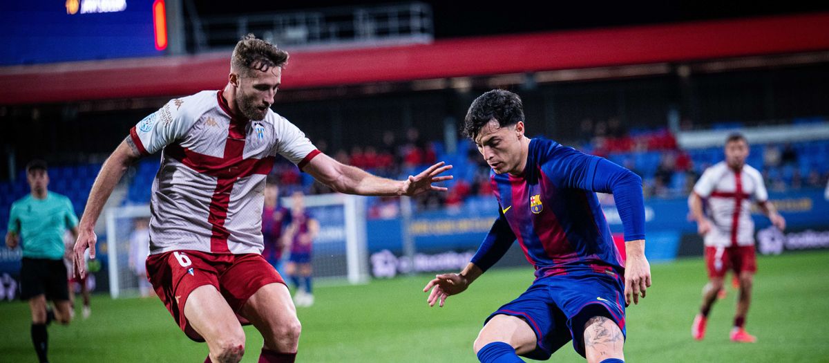 Barça Atlètic - CD Alcoyano: Un punt més (1-1)