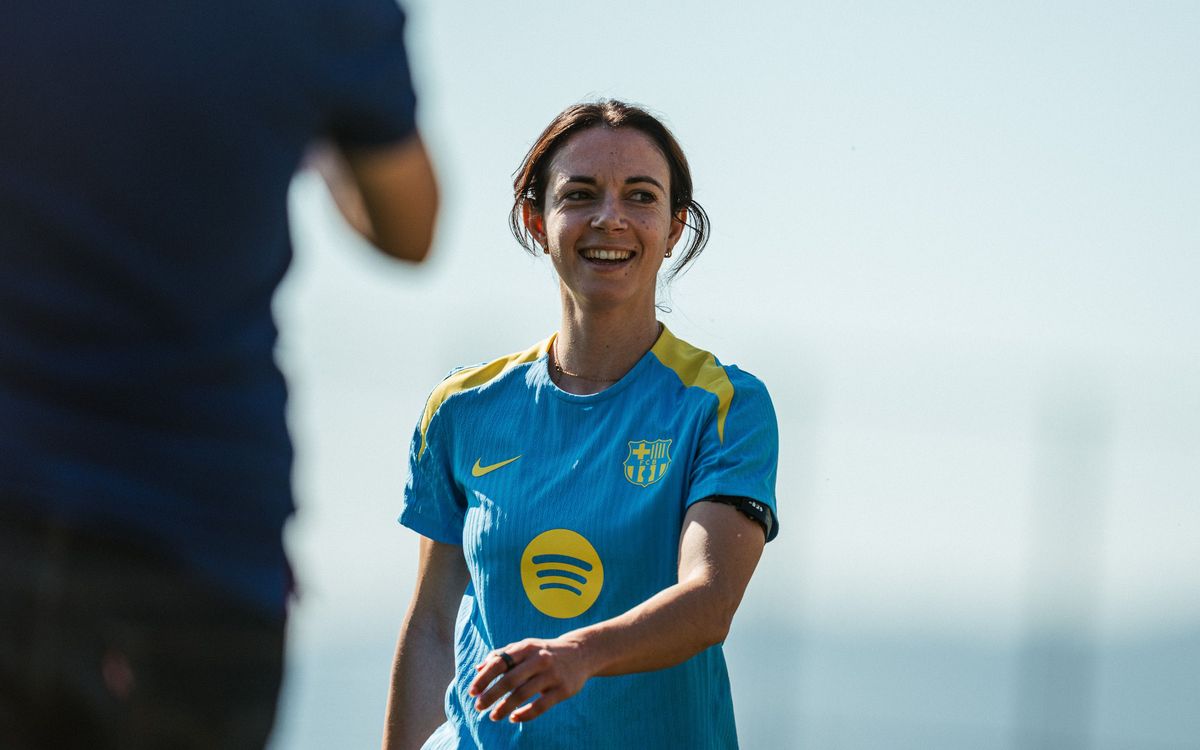 Un paso más de Aitana en su recuperación