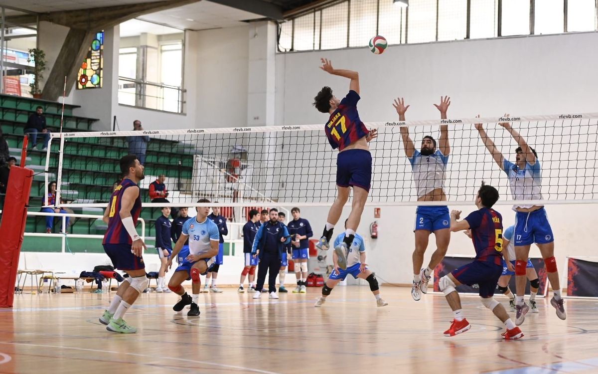 El Barça Voleibol s’imposa al Sabadell després d’un duel intens i una gran remuntada