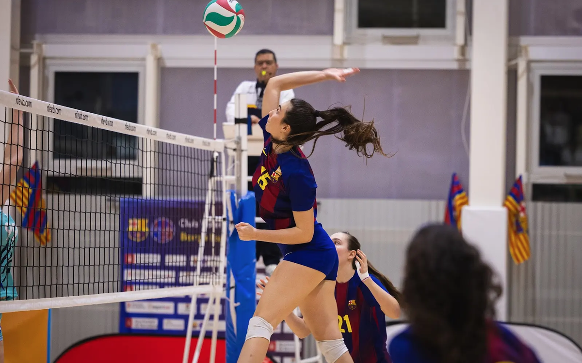 El CVB Barça cau en un duel de màxima igualtat davant el Vallbona (2-3)