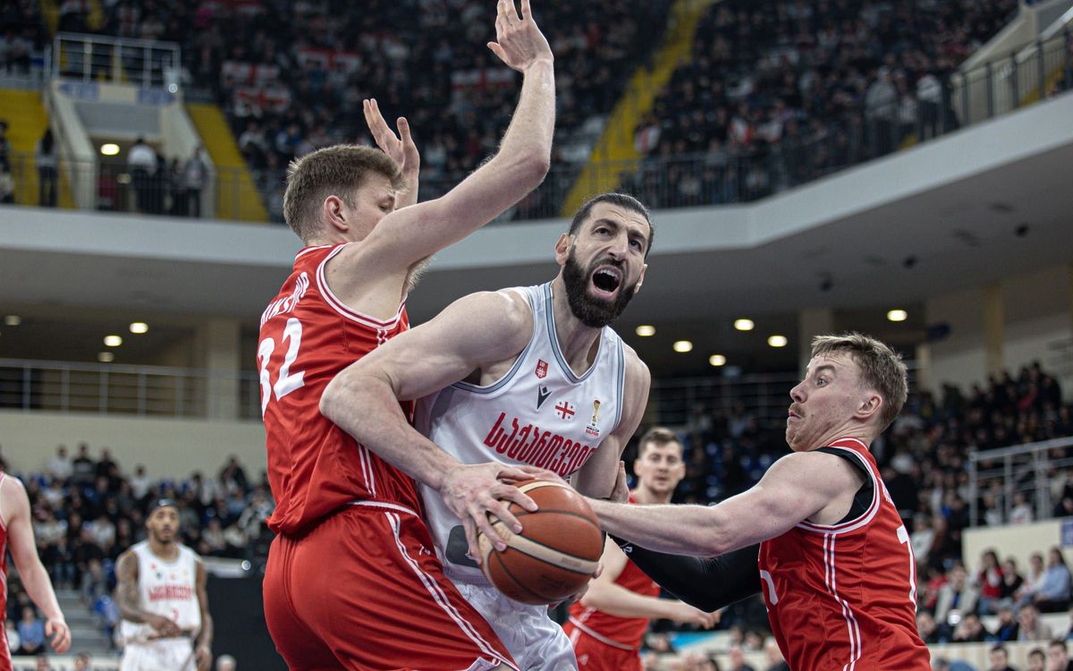 Protagonisme de Shengelia, Satoransky i Juani Marcos en la segona finestra per al Mundial 2027